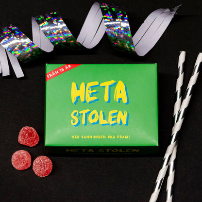 Partyspel: Heta stolen / Återförsäljare F-pris 55 kr