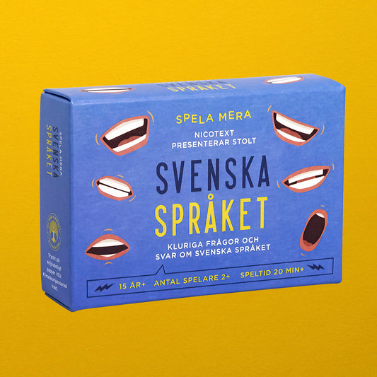 Spela mera: Svenska språket