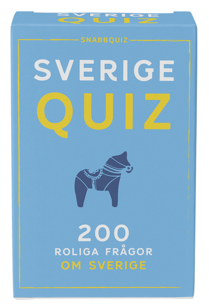 SnabbQuiz: Sverigequiz